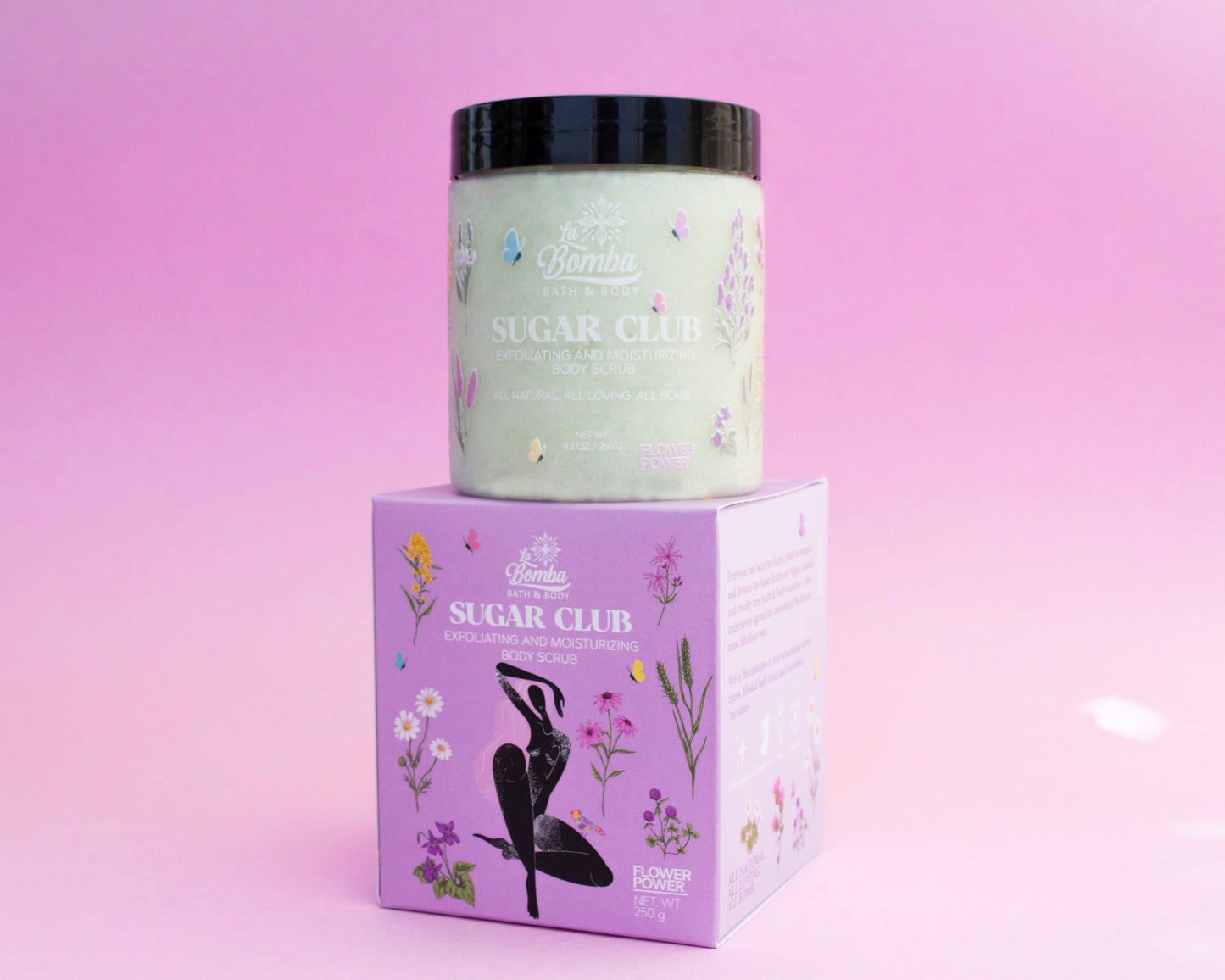 SUGAR CLUB Flower Power Body Scrub