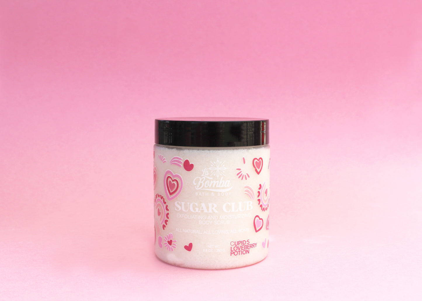 SUGAR CLUB Raspberry Body Scrub