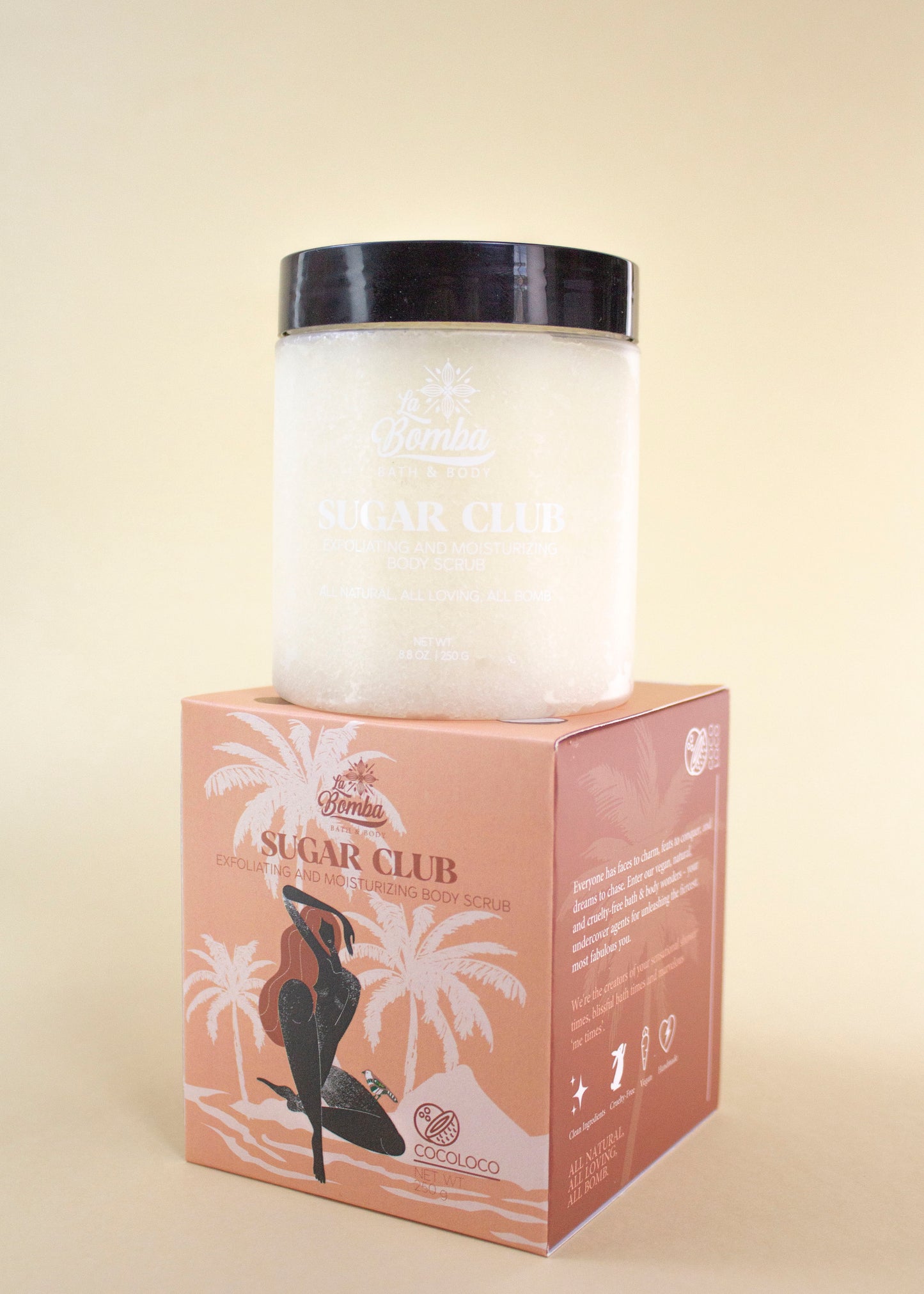 SUGAR CLUB Coconut Body Scrub