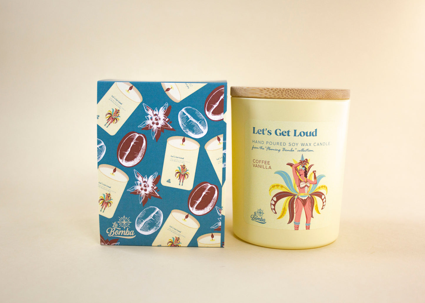 Let's Get Loud (COFFEE VANILLA) Soy Wax Candle