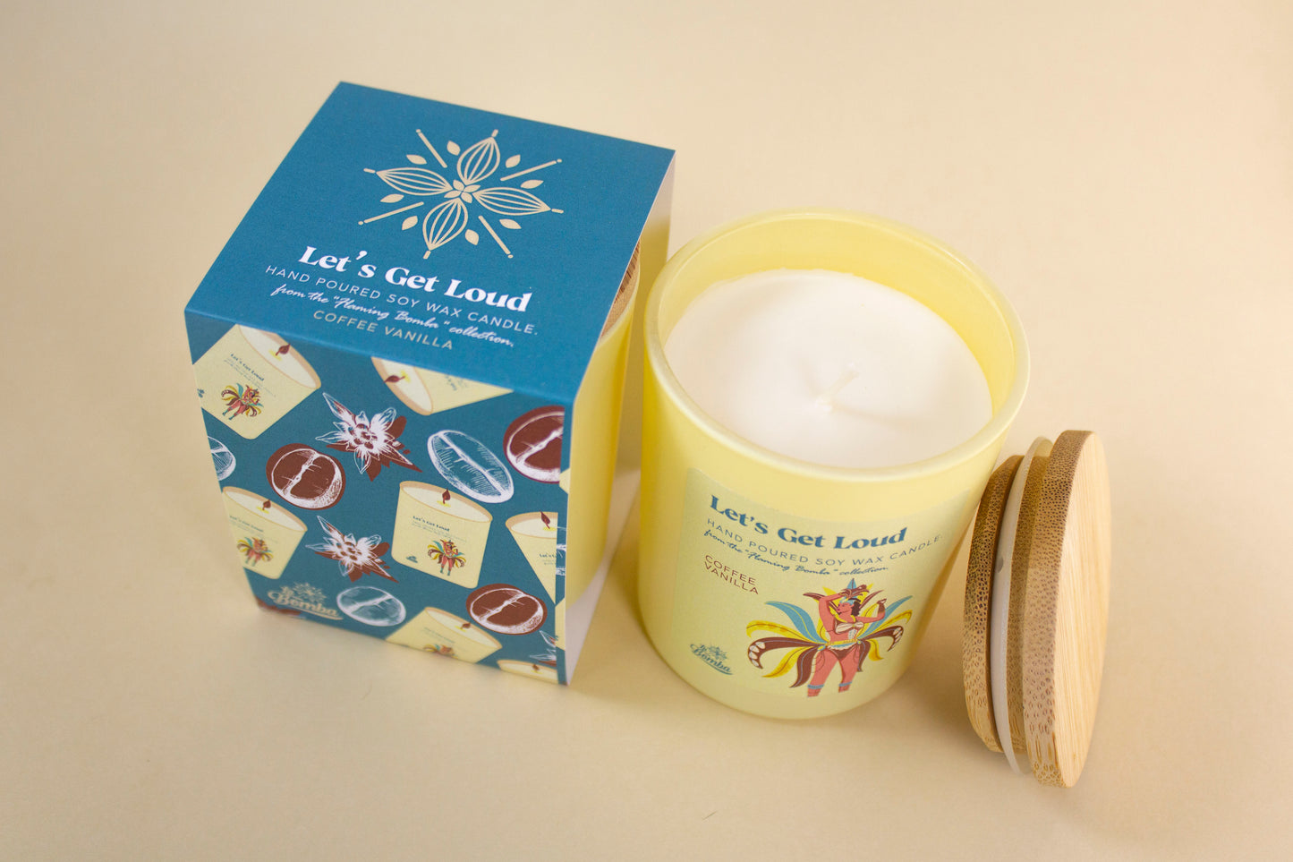 Let's Get Loud (COFFEE VANILLA) Soy Wax Candle