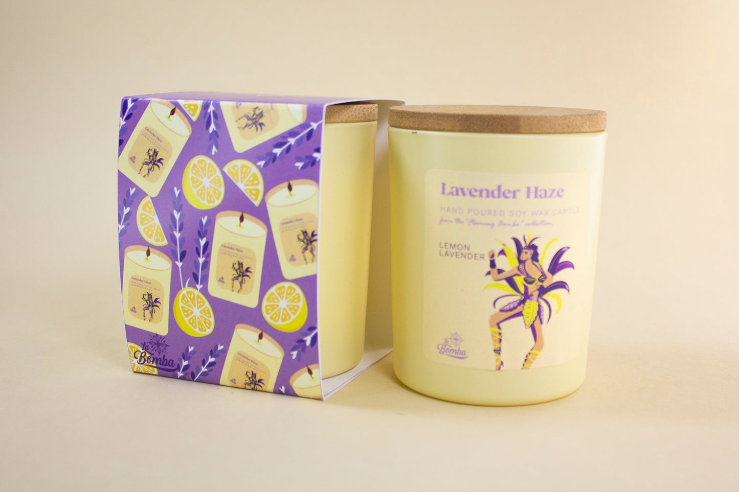 Lavender Haze (LAVENDER LEMON) Soy Wax Candle