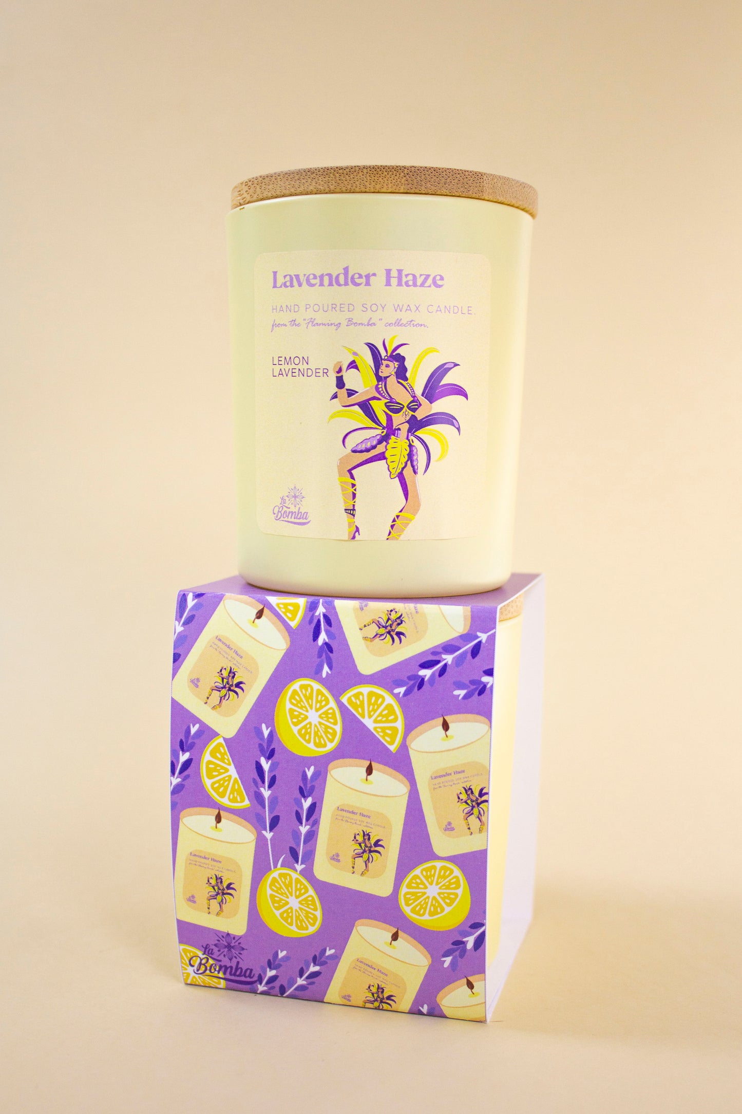 Lavender Haze (LAVENDER LEMON) Soy Wax Candle