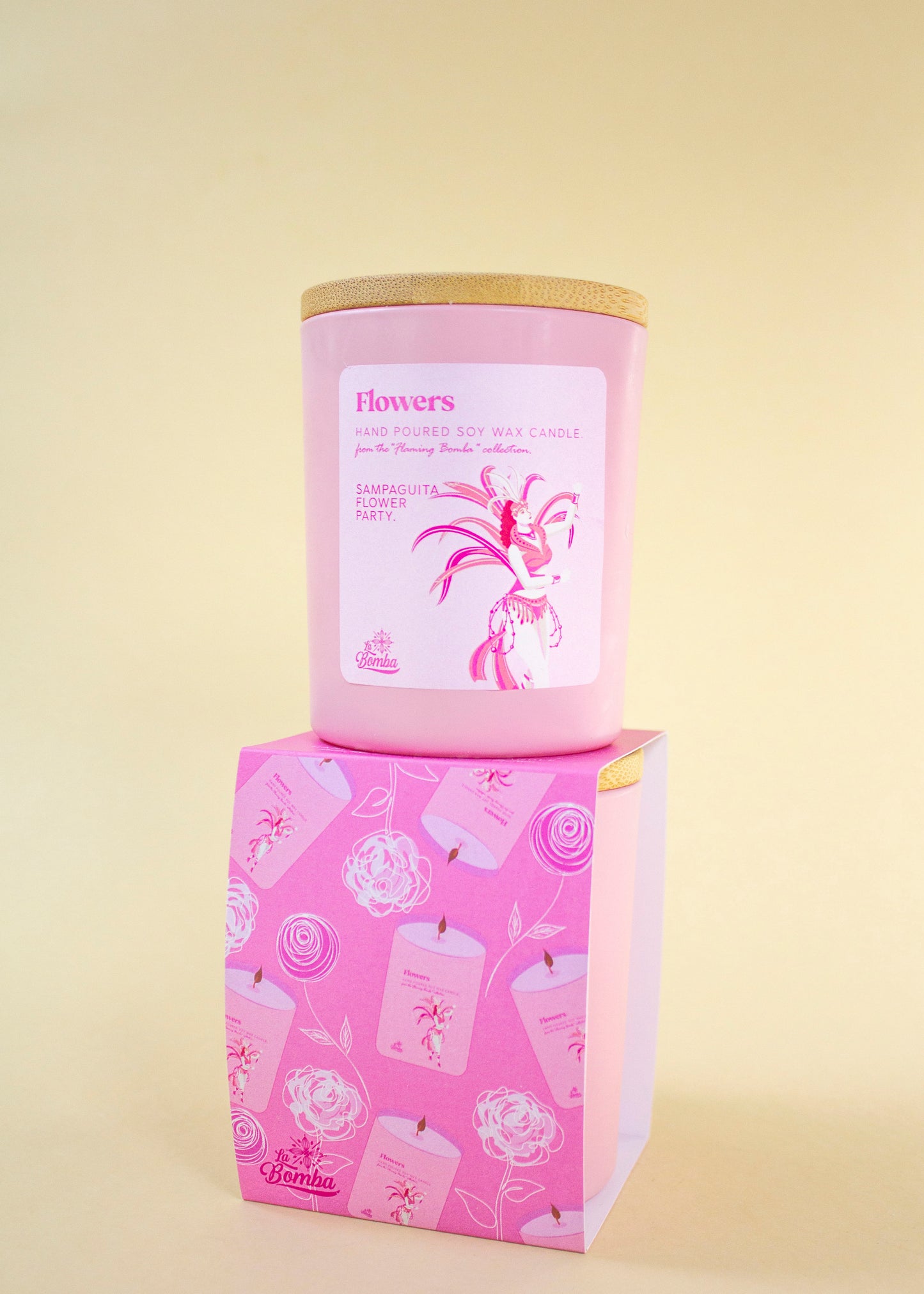 Flowers (SAMPAGUITA FLOWER PARTY) Soy Wax Candle