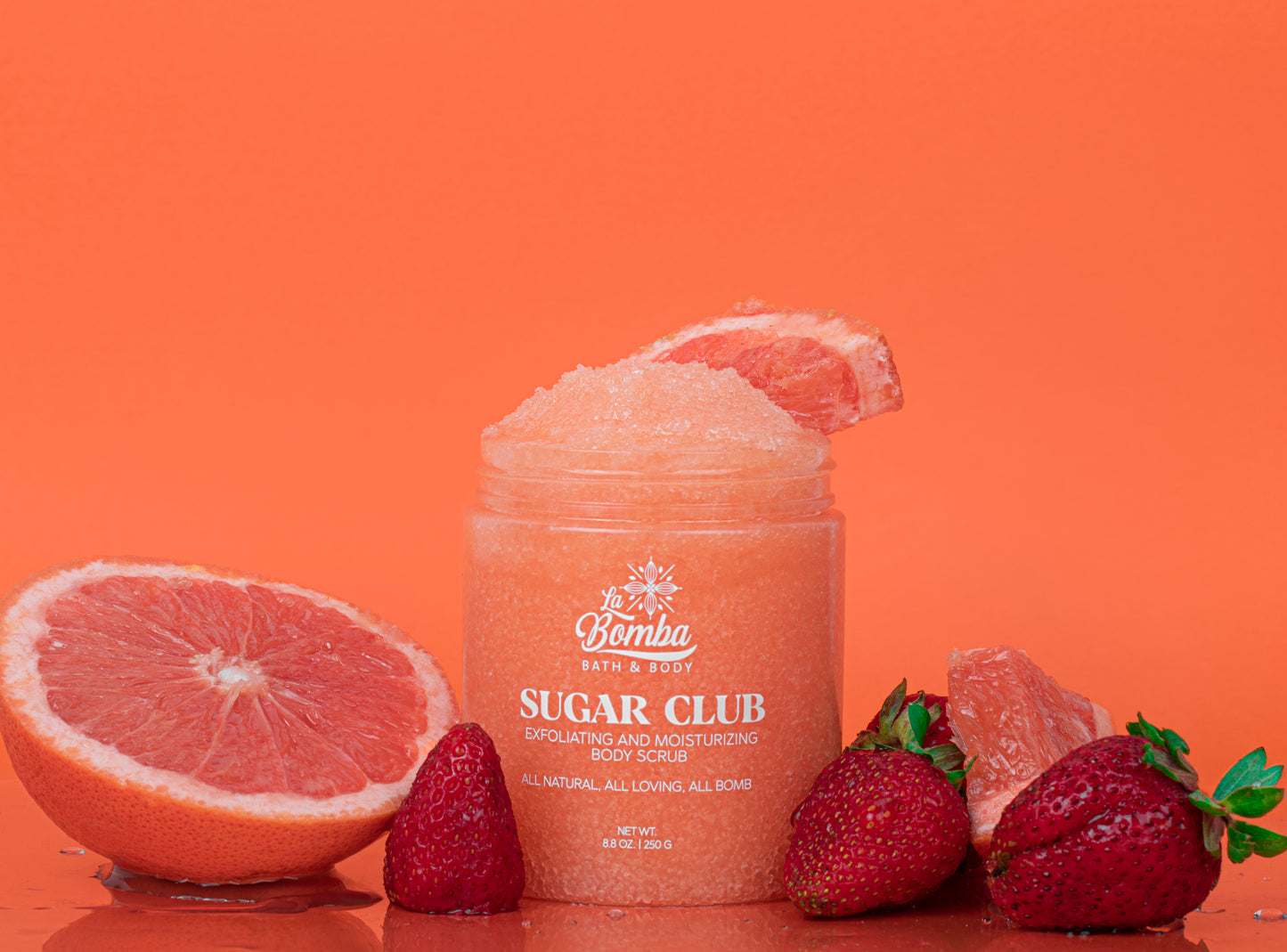 SUGAR CLUB Grapefruit Strawberry Body Scrub