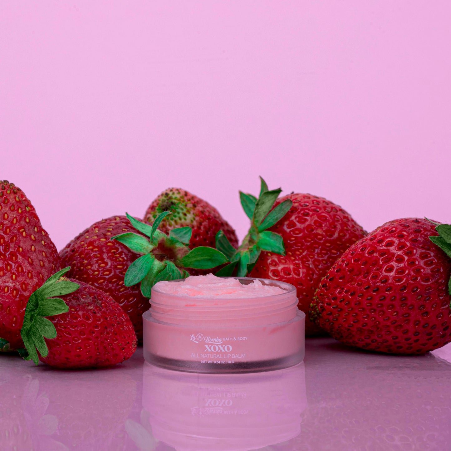 XOXO Strawberry Punch Lip Balm