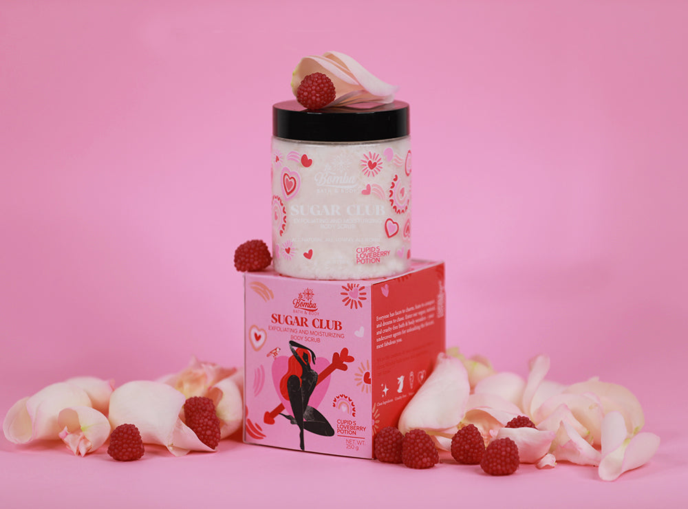 SUGAR CLUB Raspberry Body Scrub