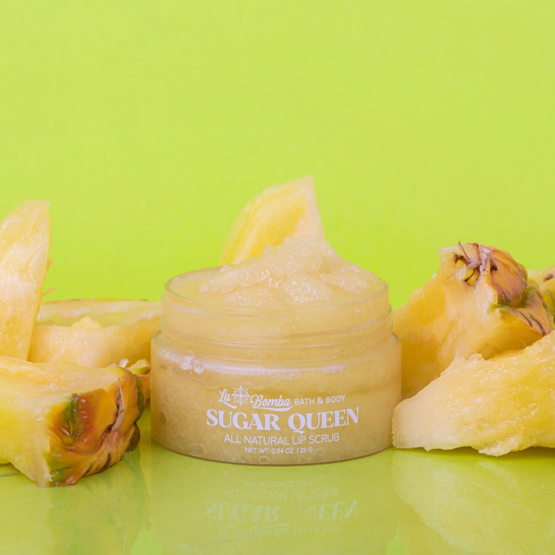 SUGAR QUEEN Pineapple Smoothie Lip Scrub