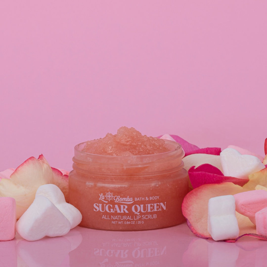 SUGAR QUEEN Sugar Petals Lip Scrub