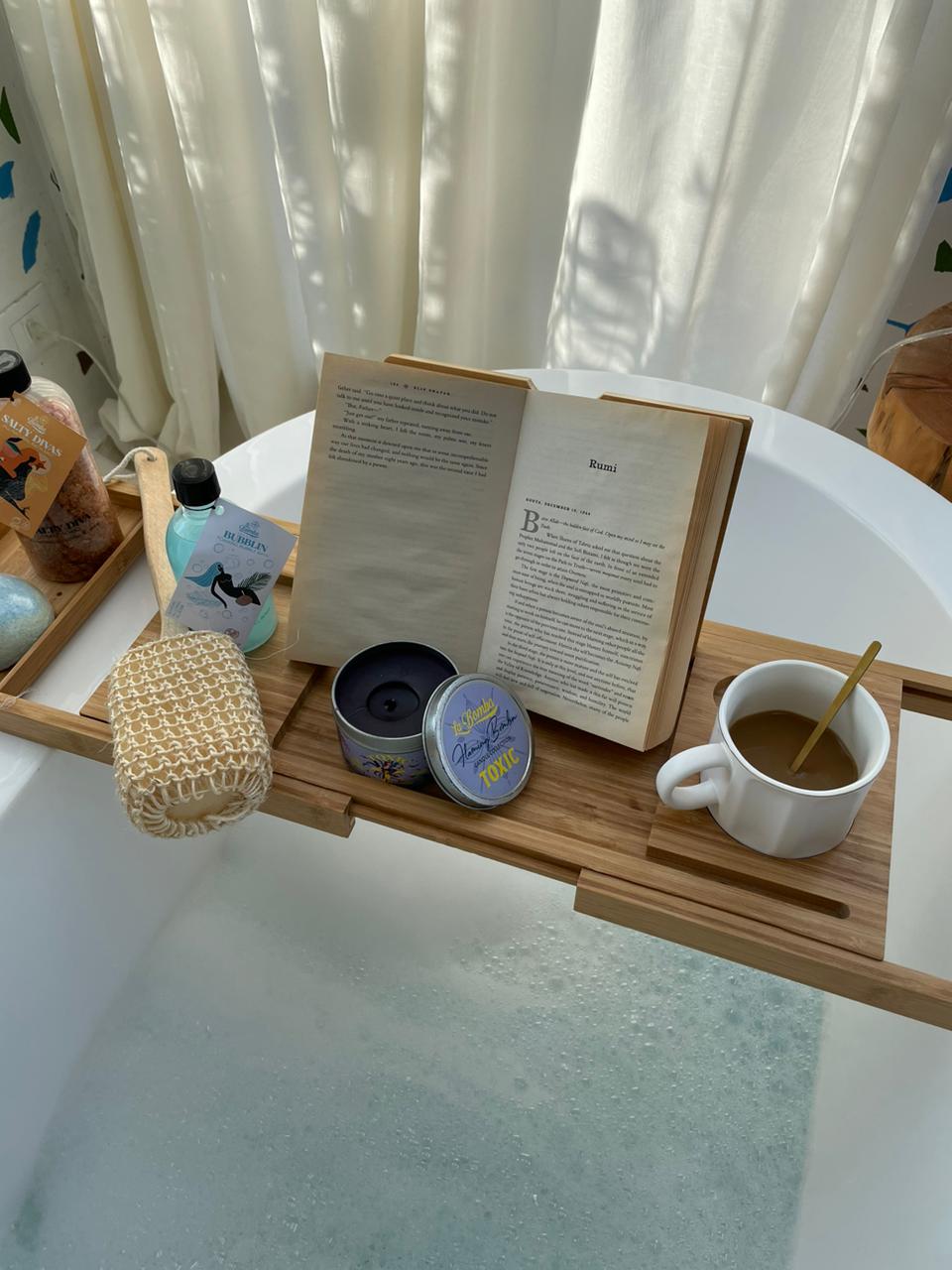 Bamboo Bath Rack