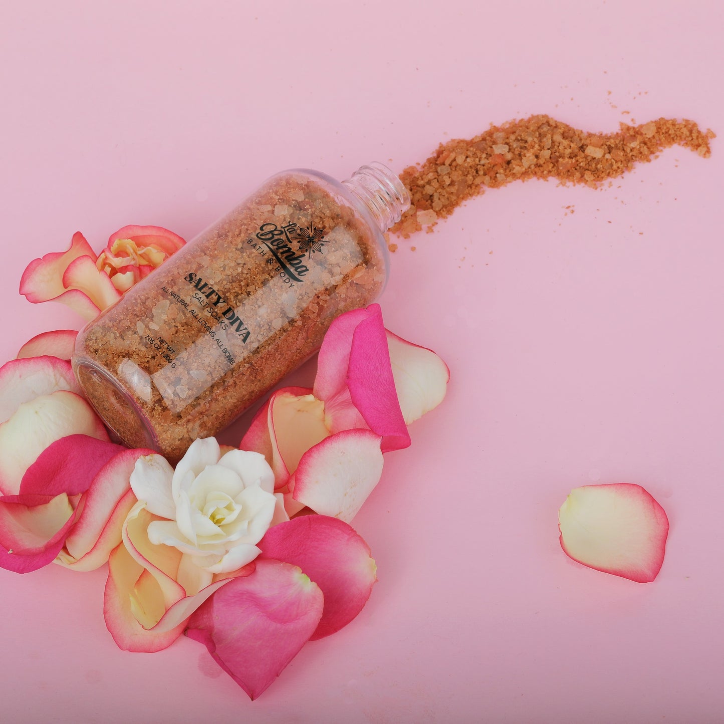 Salty Diva Rose Jasmine Gardenia Bath Salt